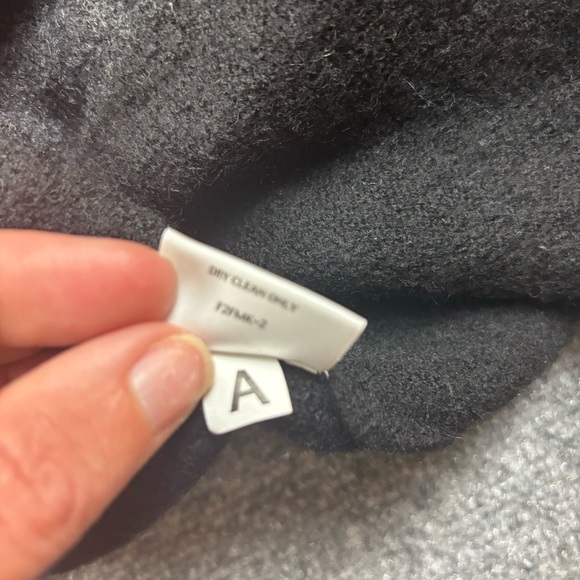 EILEEN FISHER Women Oval Cardigan w/Shawl Collar & Flutter Hem Black/Grey Small - Picture 11 of 11